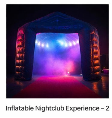 Inflatable Nightclub Experience – 3Hours